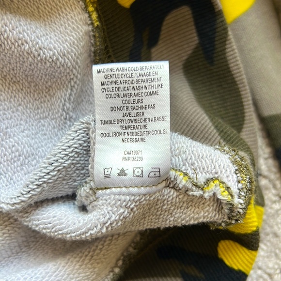 Pam & Gela Pop Camo Puff Sleeeve Sweatshirt - Picture 10 of 10